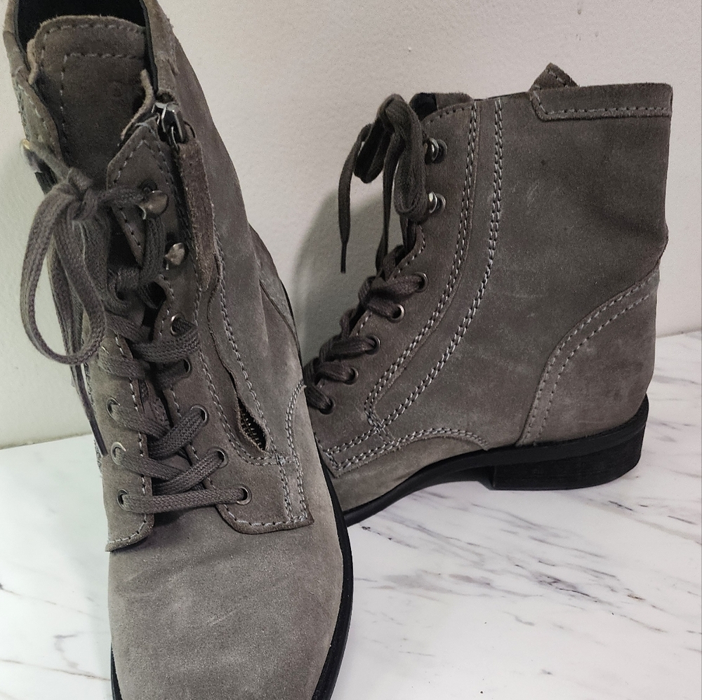 DIESEL MENS A2 LEATHER ANKLE BOOTS SIZE 11.5